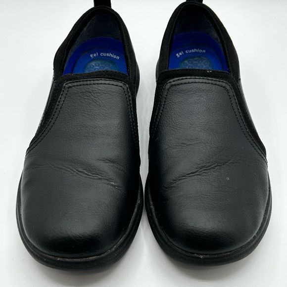Dr Scholls Careers Women’s Black Slip On Shoes Size 8W - Picture 2 of 5